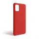 Чохол Full Silicone Case для Samsung Galaxy A51/A515 (2019) red (14) (без логотипу)