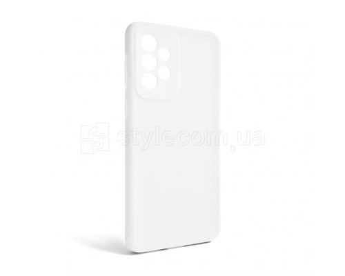 Чохол Full Silicone Case для Samsung Galaxy A53 5G/A536 (2022) white (09) (без логотипу) TPS-2710000240501