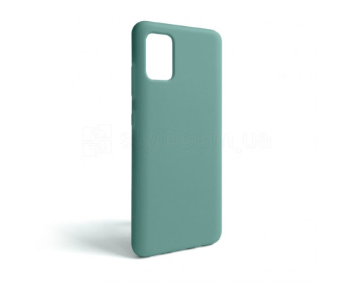 Чохол Full Silicone Case для Samsung Galaxy A51/A515 (2019) turquoise (17) (без логотипу) TPS-2710000240235