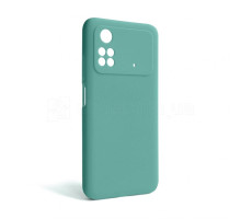 Чохол Full Silicone Case для Xiaomi Poco M4 Pro 5G turquoise (17) (без логотипу) TPS-2710000241324