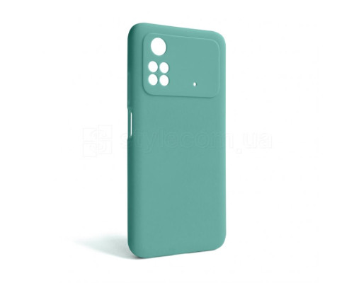 Чохол Full Silicone Case для Xiaomi Poco M4 Pro 5G turquoise (17) (без логотипу) TPS-2710000241324