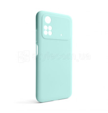 Чохол Full Silicone Case для Xiaomi Poco M4 Pro 4G turquoise (17) (без логотипу) TPS-2710000241195