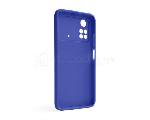 Чохол Full Silicone Case для Xiaomi Poco M4 Pro 4G violet (36) (без логотипу)