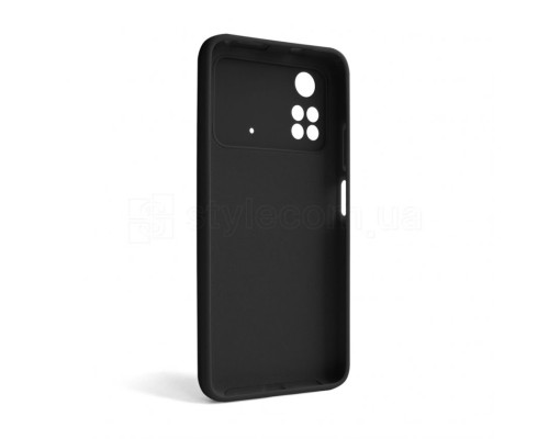 Чохол Full Silicone Case для Xiaomi Poco M4 Pro 5G black (18) (без логотипу) TPS-2710000241225