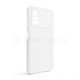 Чохол Full Silicone Case для Xiaomi Poco M4 Pro 4G white (09) (без логотипу)
