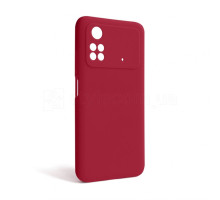 Чохол Full Silicone Case для Xiaomi Poco M4 Pro 5G fluorescent rose (37) (без логотипу) TPS-2710000241249