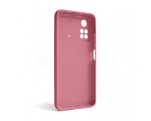 Чохол Full Silicone Case для Xiaomi Poco M4 Pro 5G light pink (12) (без логотипу) TPS-2710000241287