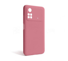 Чохол Full Silicone Case для Xiaomi Poco M4 Pro 5G light pink (12) (без логотипу) TPS-2710000241287