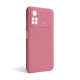 Чохол Full Silicone Case для Xiaomi Poco M4 Pro 5G light pink (12) (без логотипу) TPS-2710000241287