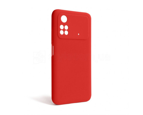 Чохол Full Silicone Case для Xiaomi Poco M4 Pro 5G red (14) (без логотипу) TPS-2710000241294