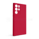 Чохол Full Silicone Case для Samsung Galaxy S22 Ultra/S908 (2022) rose red (42) (без логотипу) TPS-2710000240976