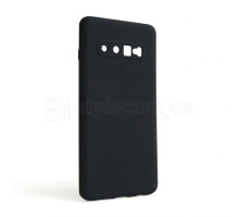 Чохол Full Silicone Case для Samsung Galaxy S10/G973 (2019) black (18) (без логотипу)