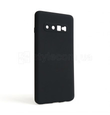 Чохол Full Silicone Case для Samsung Galaxy S10/G973 (2019) black (18) (без логотипу)