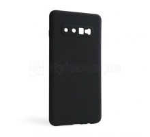 Чохол Full Silicone Case для Samsung Galaxy S10 Plus/G975 (2019) black (18) (без логотипу)