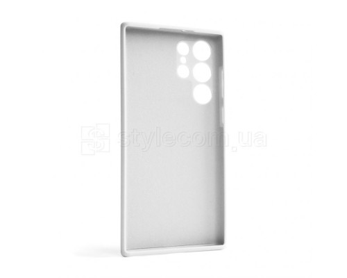 Чохол Full Silicone Case для Samsung Galaxy S22 Ultra/S908 (2022) white (09) (без логотипу) TPS-2710000240990