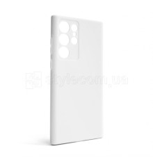 Чохол Full Silicone Case для Samsung Galaxy S22 Ultra/S908 (2022) white (09) (без логотипу) TPS-2710000240990