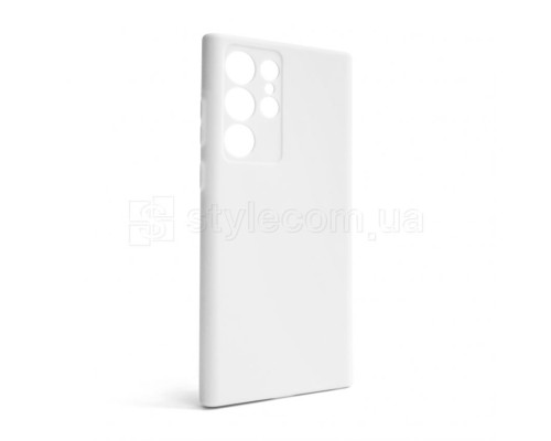 Чохол Full Silicone Case для Samsung Galaxy S22 Ultra/S908 (2022) white (09) (без логотипу) TPS-2710000240990