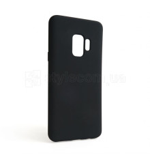 Чохол Full Silicone Case для Samsung Galaxy S9/G960 (2018) black (18) (без логотипу)