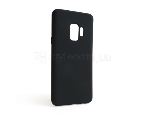 Чохол Full Silicone Case для Samsung Galaxy S9/G960 (2018) black (18) (без логотипу)