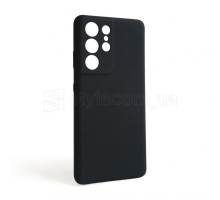 Чохол Full Silicone Case для Samsung Galaxy S21 Ultra/G998 (2021) black (18) (без логотипу)