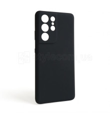 Чохол Full Silicone Case для Samsung Galaxy S21 Ultra/G998 (2021) black (18) (без логотипу)