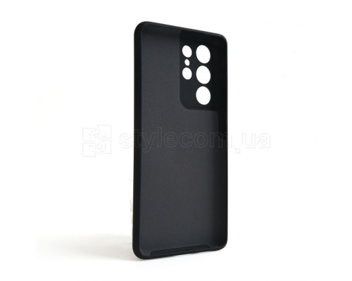 Чохол Full Silicone Case для Samsung Galaxy S21 Ultra/G998 (2021) black (18) (без логотипу)