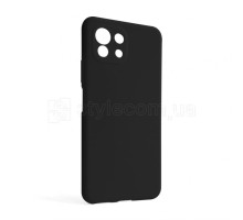 Чохол Full Silicone Case для Xiaomi Mi 11 Lite 4G black (18) (без логотипу)