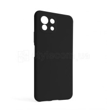 Чохол Full Silicone Case для Xiaomi Mi 11 Lite 4G black (18) (без логотипу)