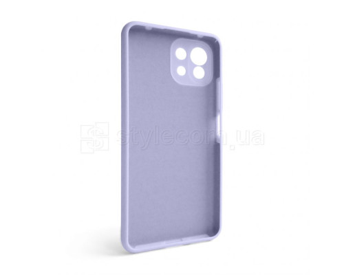 Чохол Full Silicone Case для Xiaomi Mi 11 Lite 4G elegant purple (26) (без логотипу)