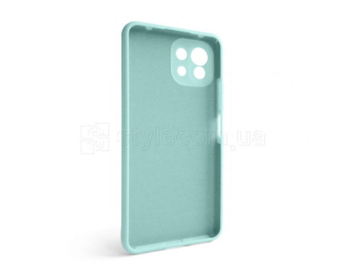 Чохол Full Silicone Case для Xiaomi Mi 11 Lite 4G turquoise (17) (без логотипу)