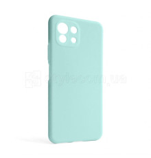 Чохол Full Silicone Case для Xiaomi Mi 11 Lite 4G turquoise (17) (без логотипу)