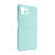 Чохол Full Silicone Case для Xiaomi Mi 11 Lite 4G turquoise (17) (без логотипу)