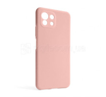 Чохол Full Silicone Case для Xiaomi Mi 11 Lite 4G light pink (12) (без логотипу)