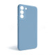 Чохол Full Silicone Case для Samsung Galaxy S22/S901 (2022) light blue (05) (без логотипу) TPS-2710000240815
