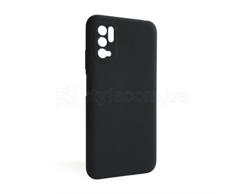 Чохол Full Silicone Case для Xiaomi Poco M3 black (18) (без логотипу) TPS-2710000241072