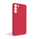 Чохол Full Silicone Case для Samsung Galaxy S22/S901 (2022) rose red (42) (без логотипу) TPS-2710000240853