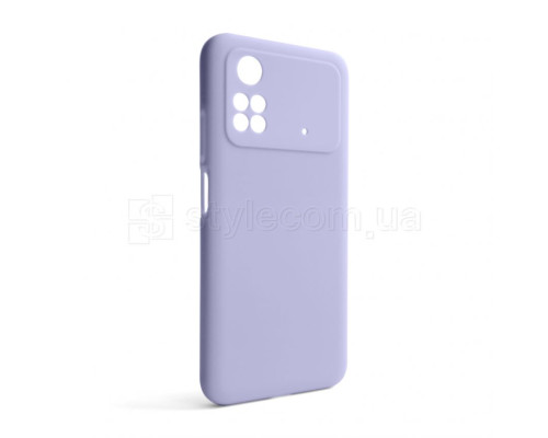 Чохол Full Silicone Case для Xiaomi Poco M4 Pro 4G elegant purple (26) (без логотипу)