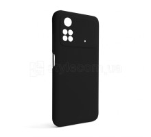 Чохол Full Silicone Case для Xiaomi Poco M4 Pro 4G black (18) (без логотипу)