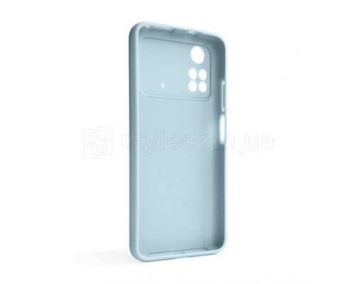 Чохол Full Silicone Case для Xiaomi Poco M4 Pro 4G light blue (05) (без логотипу) TPS-2710000241133 2710000241133
