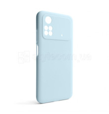 Чохол Full Silicone Case для Xiaomi Poco M4 Pro 4G light blue (05) (без логотипу) TPS-2710000241133 2710000241133