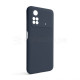 Чохол Full Silicone Case для Xiaomi Poco M4 Pro 4G dark blue (08) (без логотипу) TPS-2710000241140 2710000241140