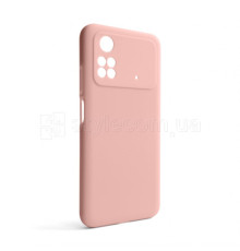 Чохол Full Silicone Case для Xiaomi Poco M4 Pro 4G light pink (12) (без логотипу) TPS-2710000241157