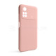 Чохол Full Silicone Case для Xiaomi Poco M4 Pro 4G light pink (12) (без логотипу) TPS-2710000241157