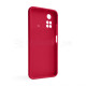 Чохол Full Silicone Case для Xiaomi Poco M4 Pro 4G rose red (42) (без логотипу) TPS-2710000241171