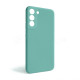 Чохол Full Silicone Case для Samsung Galaxy S22 Plus/S906 (2022) turquoise (17) (без логотипу) TPS-2710000240938