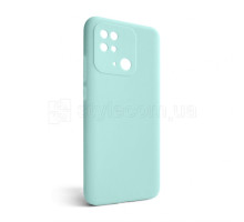 Чохол Full Silicone Case для Xiaomi Redmi 10C turquoise (17) (без логотипу) TPS-2710000241973