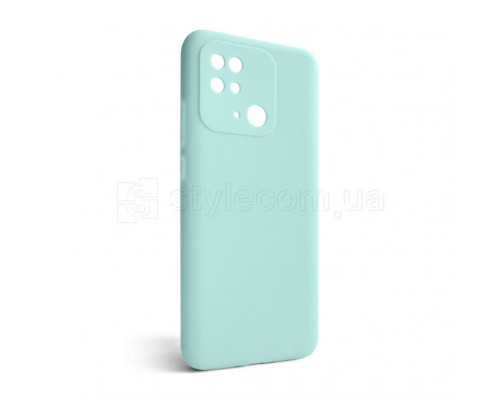 Чохол Full Silicone Case для Xiaomi Redmi 10C turquoise (17) (без логотипу) TPS-2710000241973