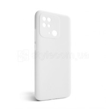 Чохол Full Silicone Case для Xiaomi Redmi 10C white (09) (без логотипу)