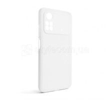 Чохол Full Silicone Case для Xiaomi Poco M4 Pro 5G white (09) (без логотипу) TPS-2710000241348