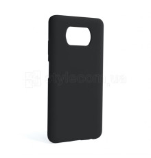 Чохол Full Silicone Case для Xiaomi Poco X3 Pro black (18) (без логотипу)